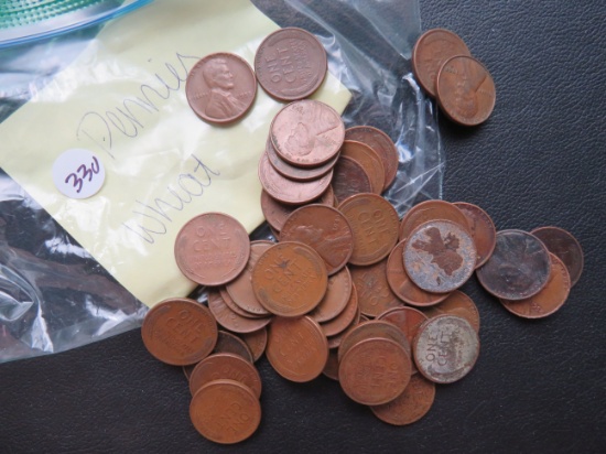 Mixed Date  Wheat Pennies