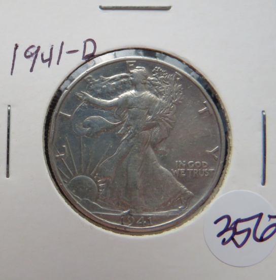 1941-D Walking Liberty Half Dollar