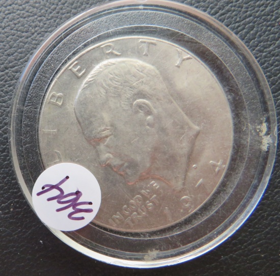 1974- Eisenhower Half Dollar