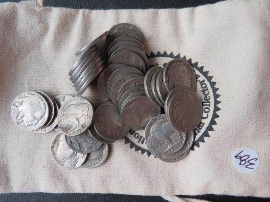 Bag of Buffalo Nickels