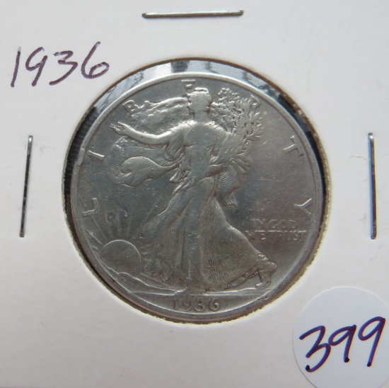 1936- Walking Liberty Half Dollar