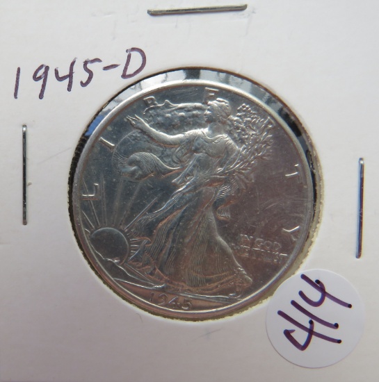 1942-D Walking Liberty Half Dollar