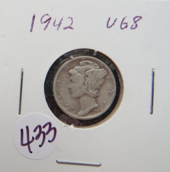 1942- Mercury Dimes