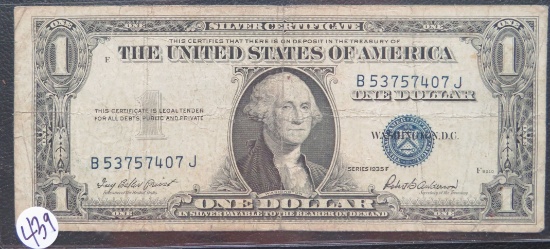 1935-F Blue Seal $1