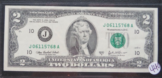 2003-A $2 Bill