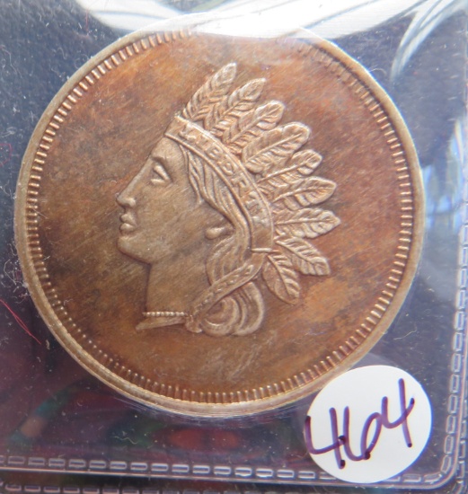 Indian Head One Ounce Silver Round