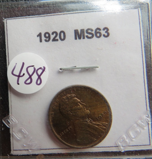 1920- Lincoln Cent