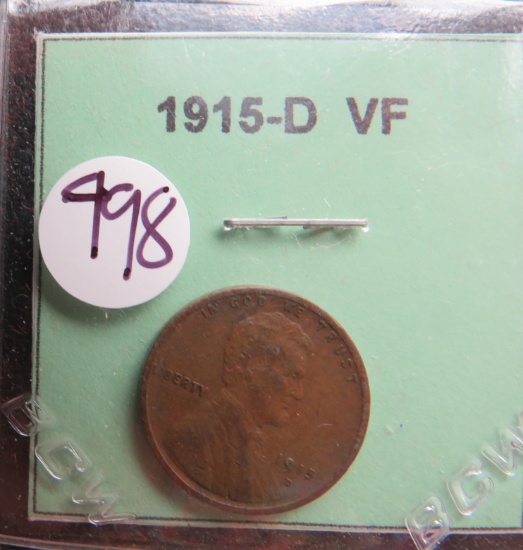 1915-D Lincoln Cent
