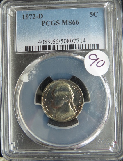 1972- Jefferson Nickel