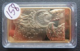 Silver Bar- 1 Troy ounce .999 Fine Gold