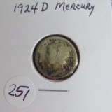 1924-D Mercury Dime