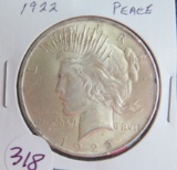 1922 - Peace Dollar