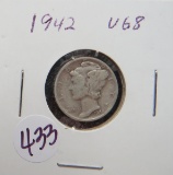 1942- Mercury Dimes