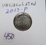 2013-P Uncirculated Roosevelt Dime
