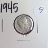 1945- Mercury Dime