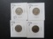 (4) 1936-P Buffalo Nickels