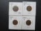 (4) 1903- Indian Head Cents