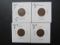 (4) 1907 Indian Head Cents