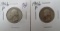 (2) 1946-P Washington Quarters