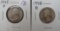 (2) 1948-D Washington Quarters