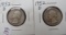 (2) 1952-D Washington Quarters