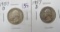 (2) 1957-D Washington Quarters
