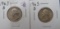 (2) 1963-D Washington Quarters