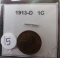 1913-D Lincoln Cent