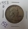 1953- Franklin Half Dollar