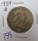 1959-D Franklin half Dollar