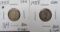 (2) 1955 Canada Silver Dimes