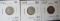 1929, 1939, 1943- Great Britain Silver 6 Pence