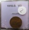 1910-S Lincoln Cent
