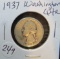 1937- Washington Quarter