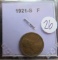 1921-S Lincoln Cent