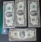(4) 1976- 2 dollar bills