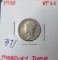 1938-Mercury Dime