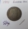 1895- Barber Quarter