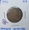 1902- Barber Quarter