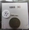 1865- Three Cent Coin