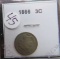 1866- Three Cent Coin