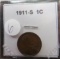 1911-S Lincoln Cent