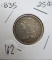 1835- Bust Quarter