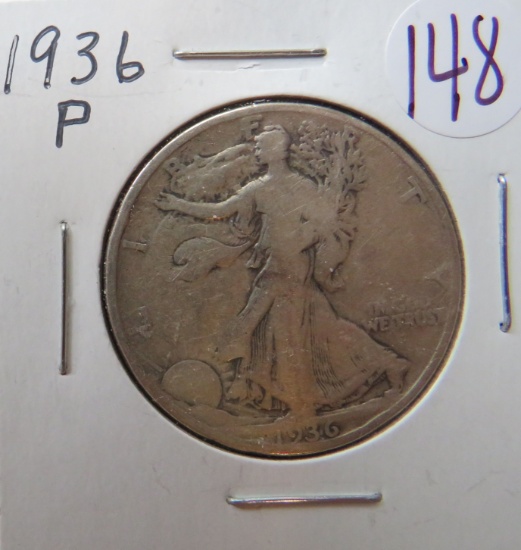 1936-P Walking Liberty Half Dollar