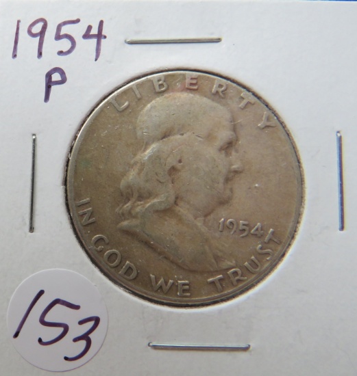 1954-P Franklin Half Dollar