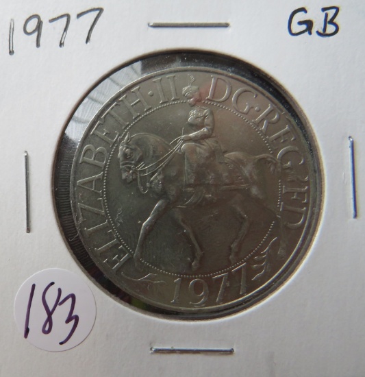 1977- Queen Elizabeth 25th Anniversary Coin