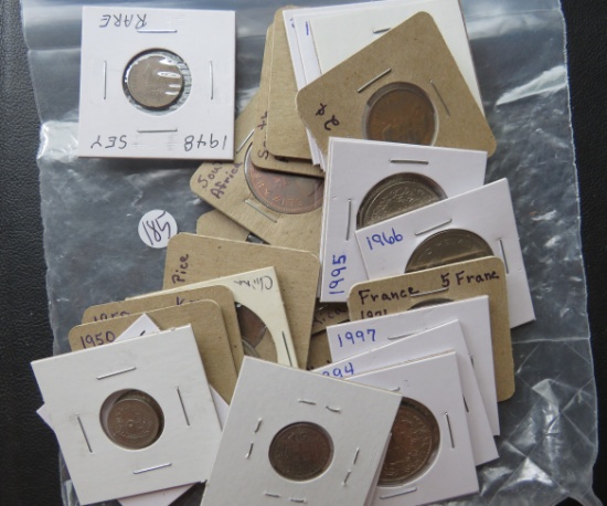 (25) Miscellaneous Foreign Coins