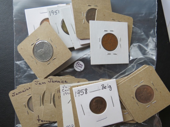 (25) Miscellaneous Foreign Coins