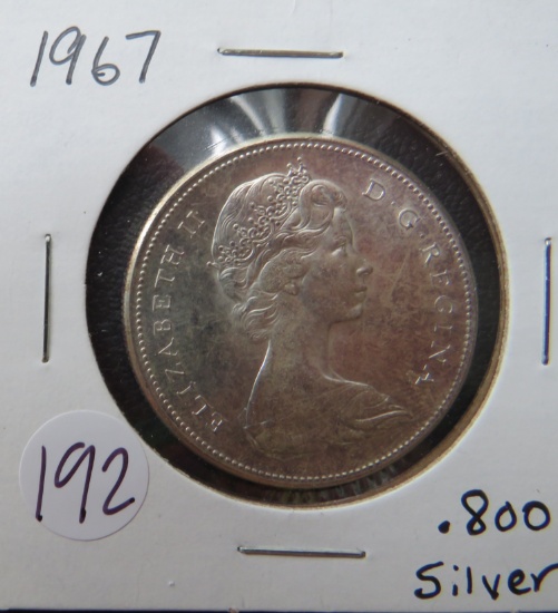1967- Canda Silver Dollar
