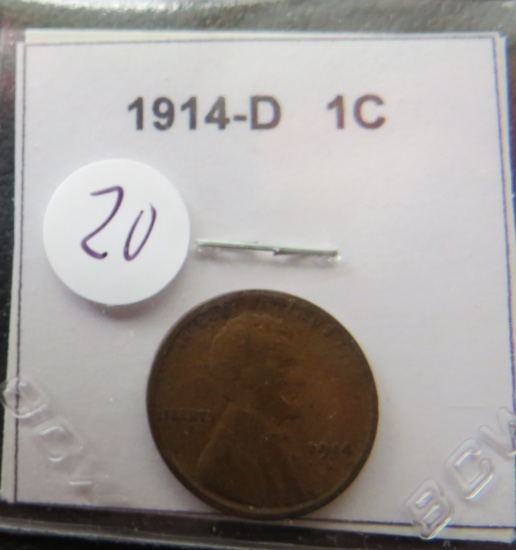 1914-D Lincoln Cent